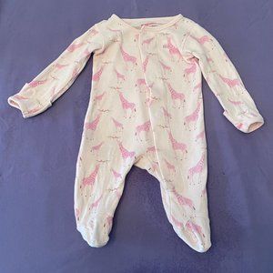 Magnetic Me, Jolie Giraffe footie in Pink